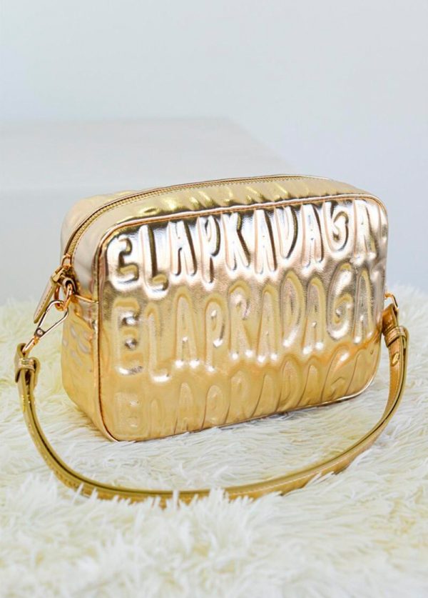 Bandolera Metal Logo Oro