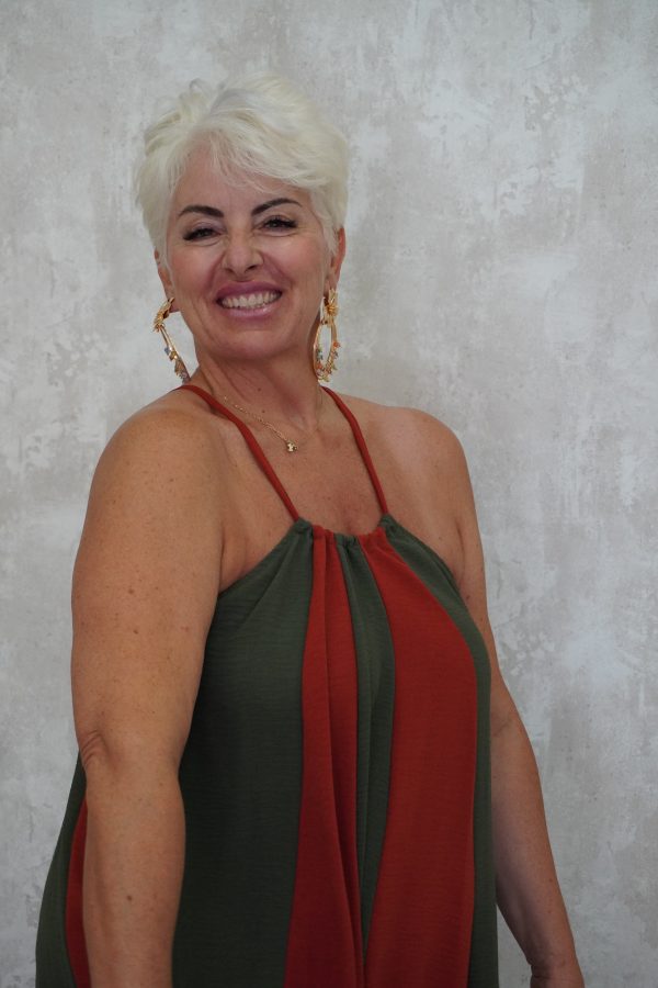 Vestido Verde y Caldera