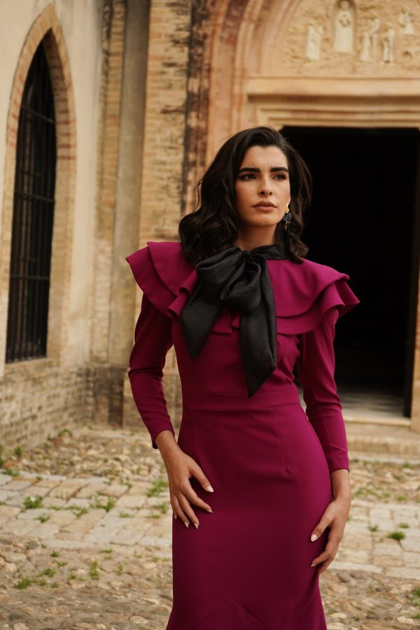 Vestido Castaño Buganvilla