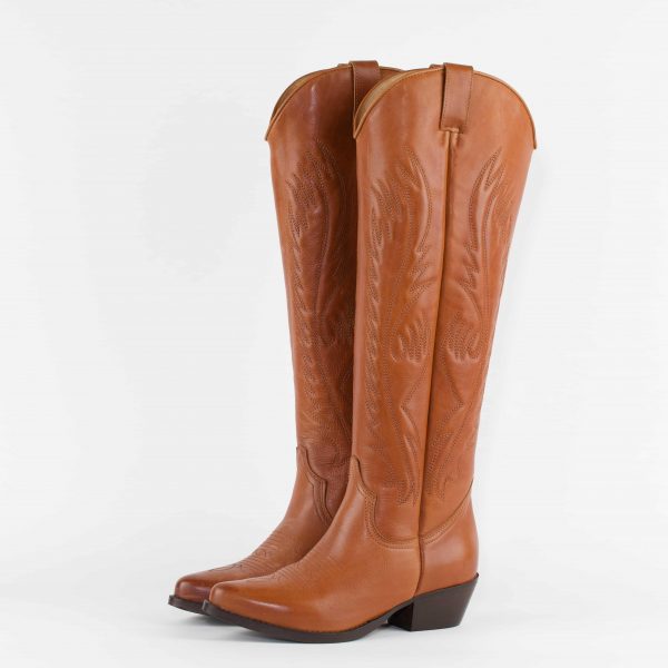 Botas Tejanas Marrón