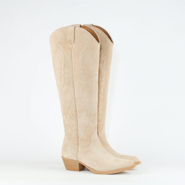 Botas Tejanas Beige