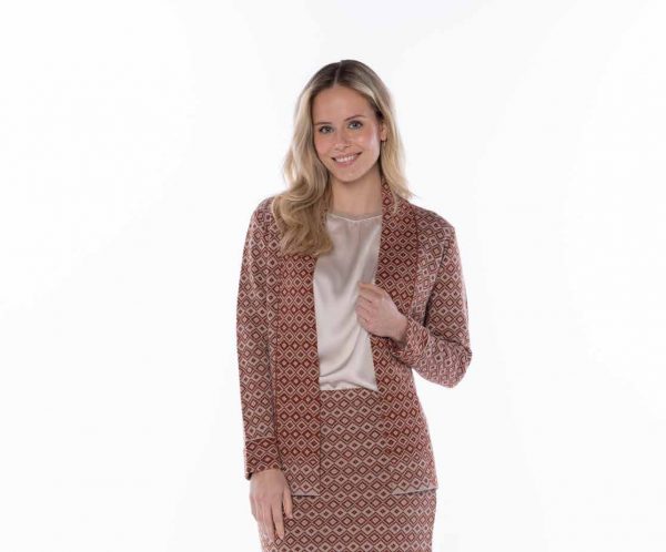 Chaqueta Jacquard