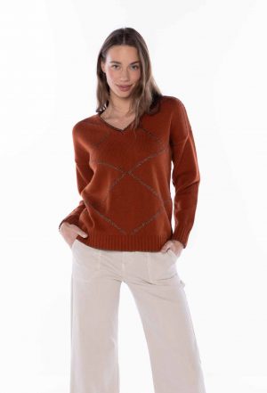Jersey Rombo Lurex